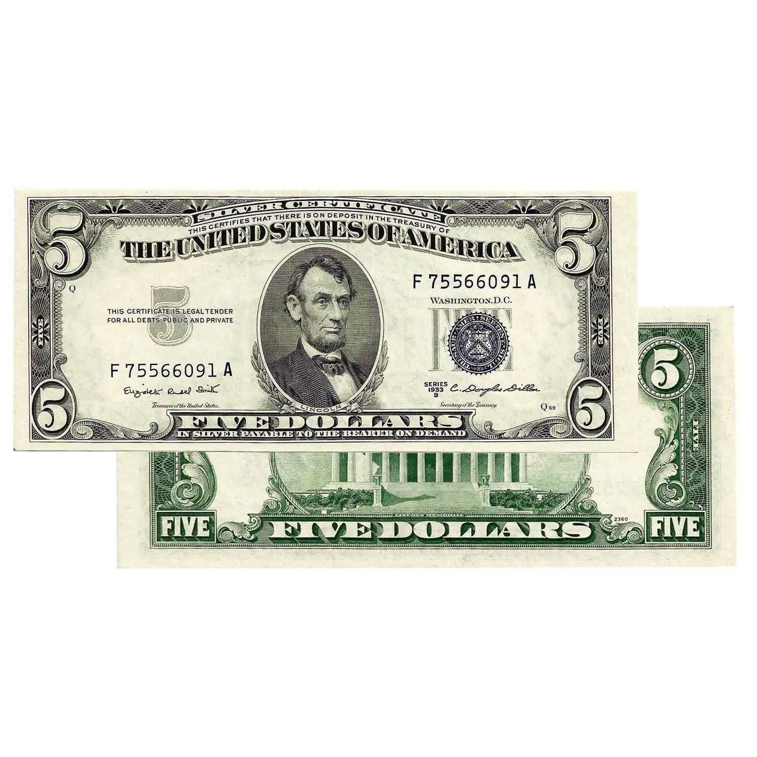 collectible us dollar bills